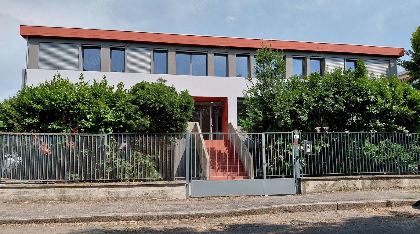 Ingresso Residenza universitaria in via Stendhal 33 a Bologna